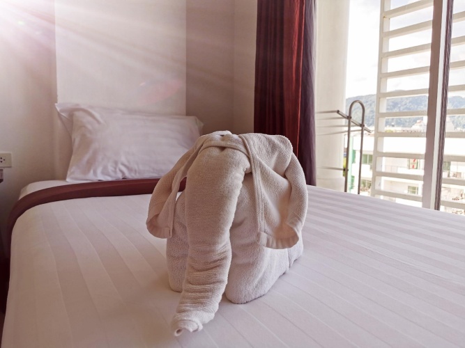 Deluxe Twin room with balcony