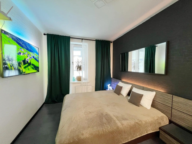 Фотография номера квартиры Neva Bed (Нева Бэд) на проспекте Обуховской обороны