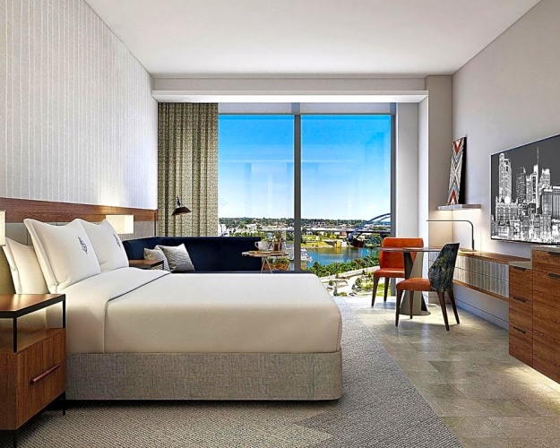 Double room with river view