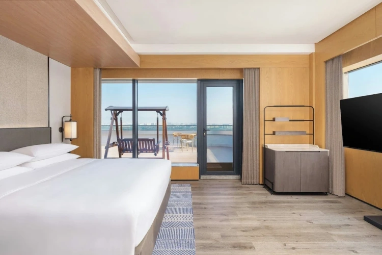 Standard Double room with balcony and with view