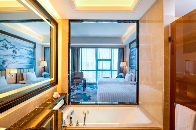 Standard Twin room with city view