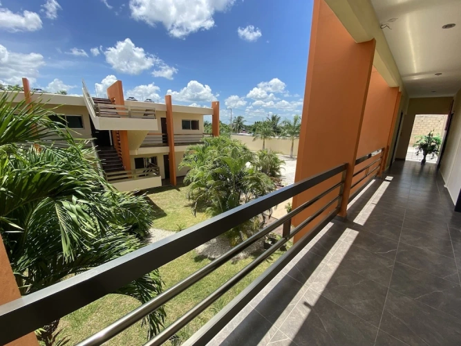 Economy Quadruple room with garden view