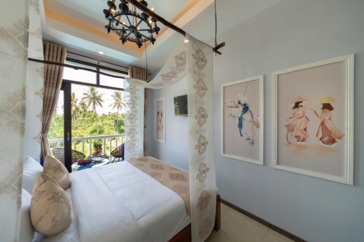 Standard Double room with balcony and with pool view