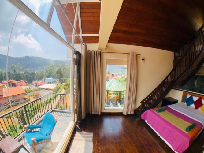 Standard Duplex room with mountain view