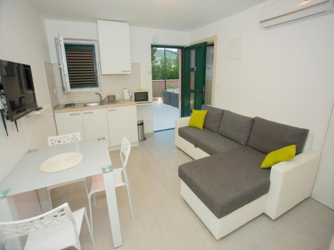 Apartment with garden view
