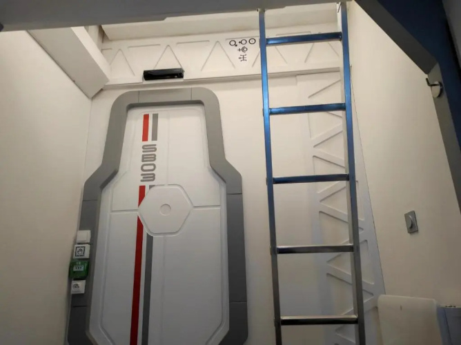 Space Lodge, vaisseau spatial - jeu type escape game