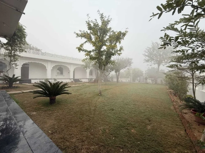 Outside