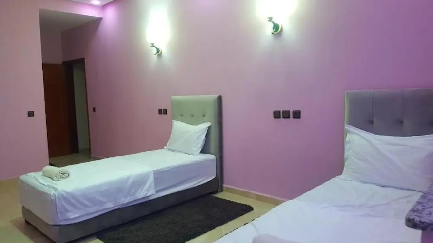 Standard Twin room with balcony and with pool view