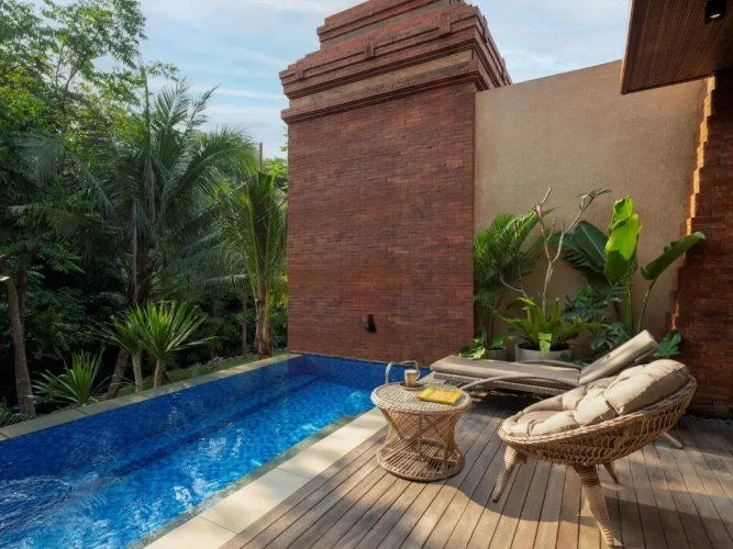 Twin Villa with river view