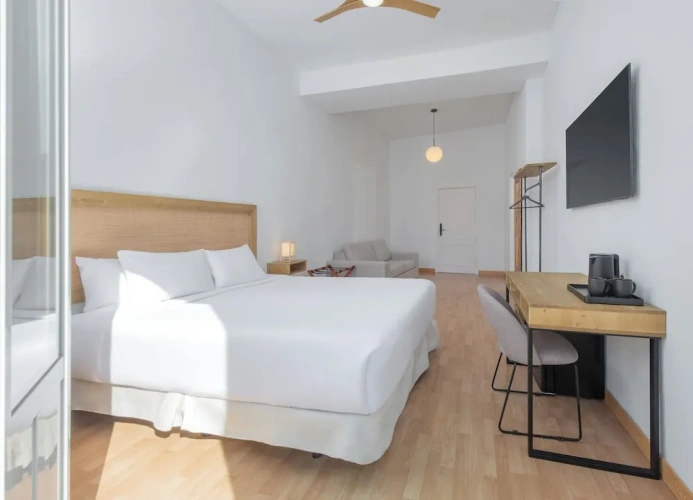 Standard Double Family room with balcony and with city view