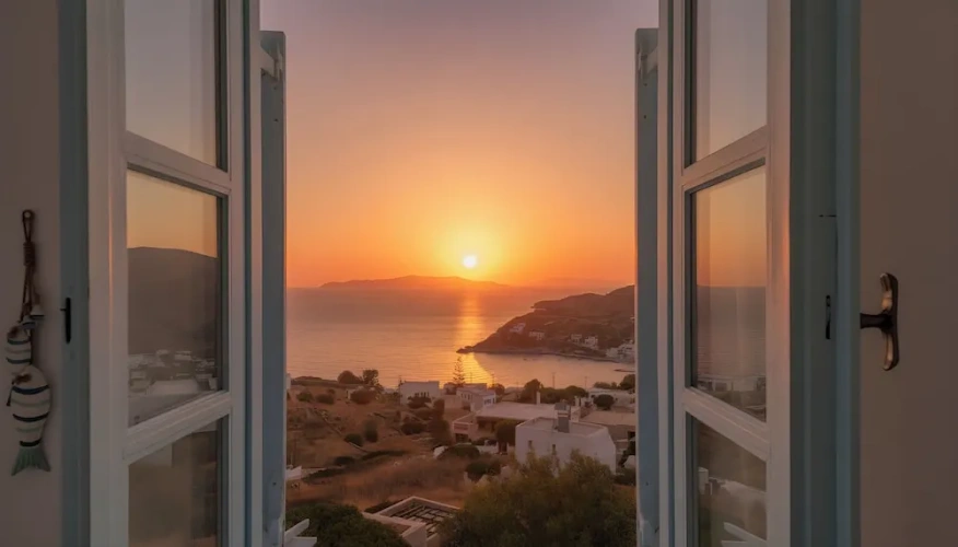 Standard Quadruple room with balcony and with mountain view