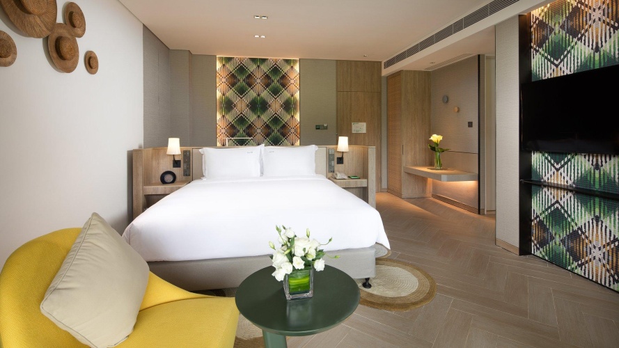 Standard Double room with balcony and with garden view