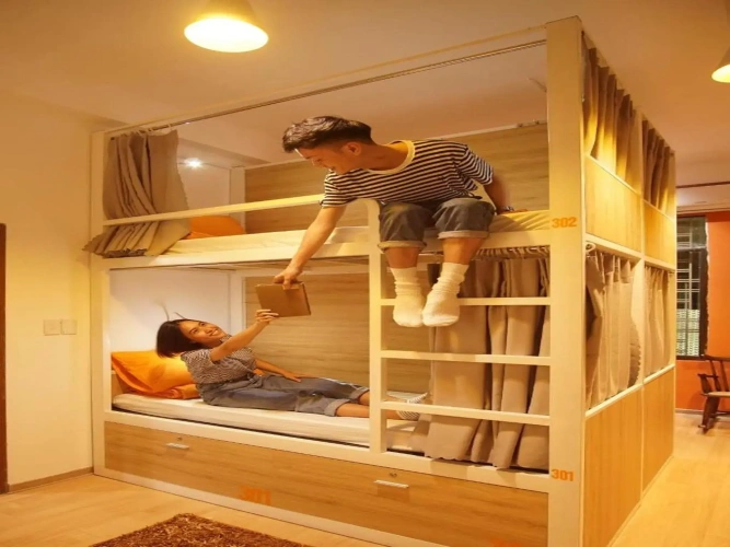 Bed in Dorm