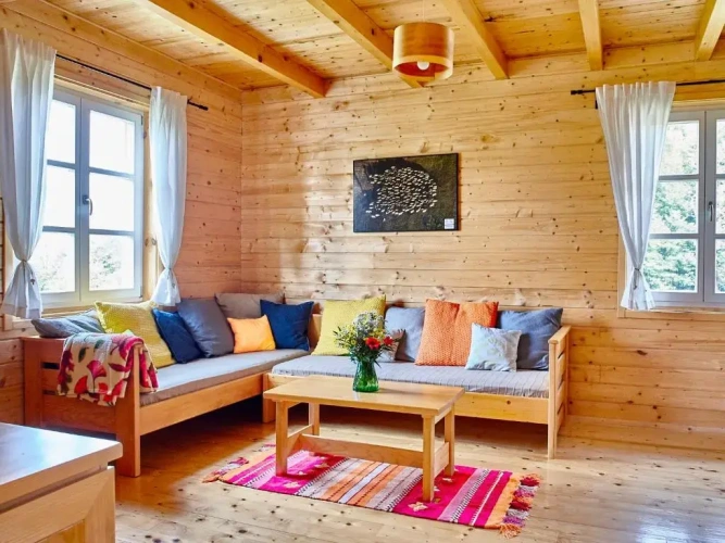 1 Bedroom Cottage with balcony and with view