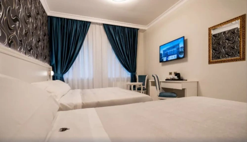 Standard Double room with balcony and with city view