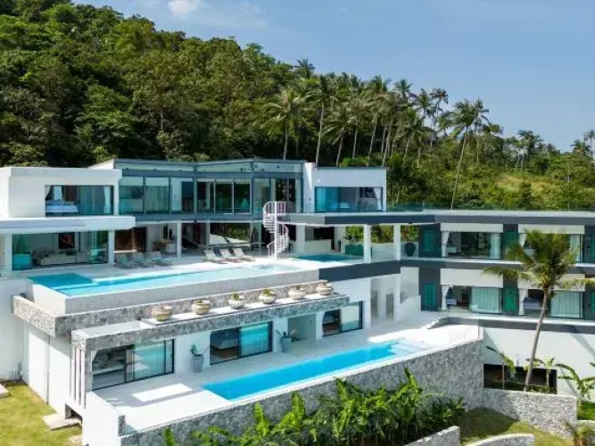 Villa Murano with Panoramic Sea Views