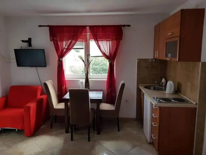 Studio with balcony and with city view