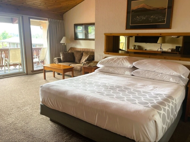 Standard Double room with balcony and with mountain view