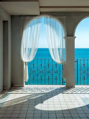 Suite with balcony and with sea view
