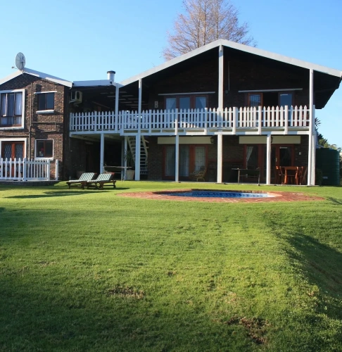 Cottage with balcony