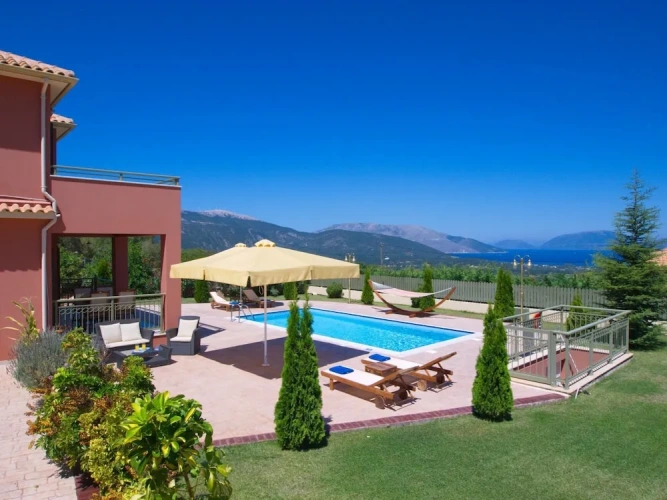Villa with balcony