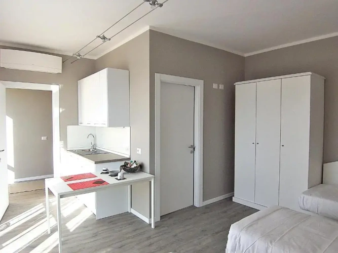 Standard Quadruple room with balcony and with view