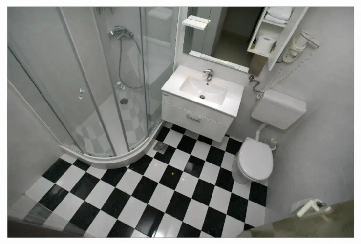 Standard Triple room with balcony and with sea view