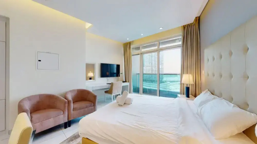GreenFuture - Fancy Studio With Jaw-Dropping Marina Views
