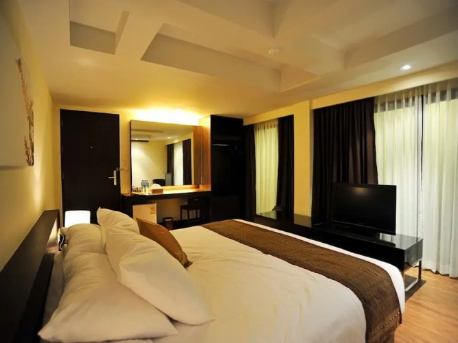Deluxe Double room with balcony and with river view