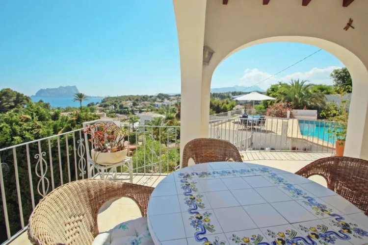 Anna-2 - sea view villa with private pool in Benissa