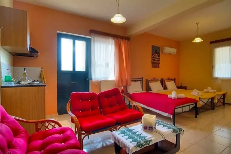 Standard Double room with balcony and with view