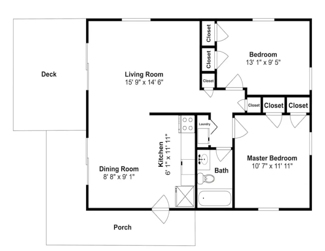 2 Bedrooms Standard room