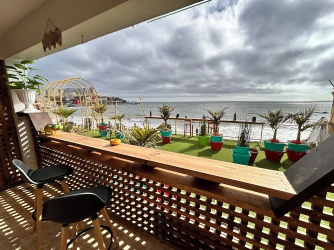 Grand Double room with balcony and with sea view