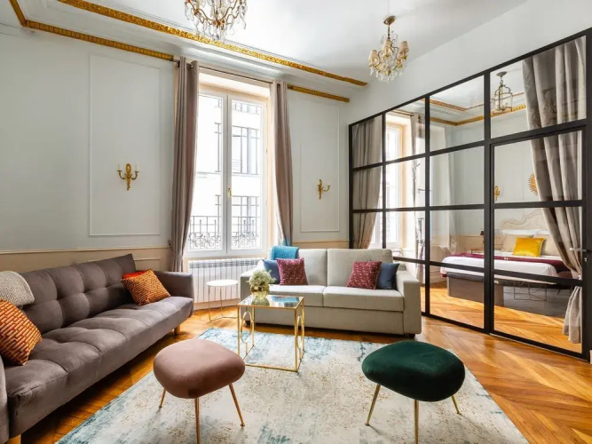Luxury 3 Bedroom With Ac -louvre Marais