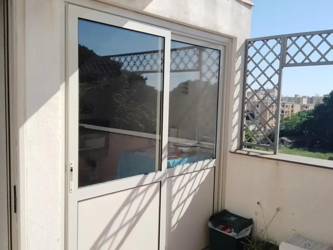 Camera con Terrazza e Vista su Villa Malfitano