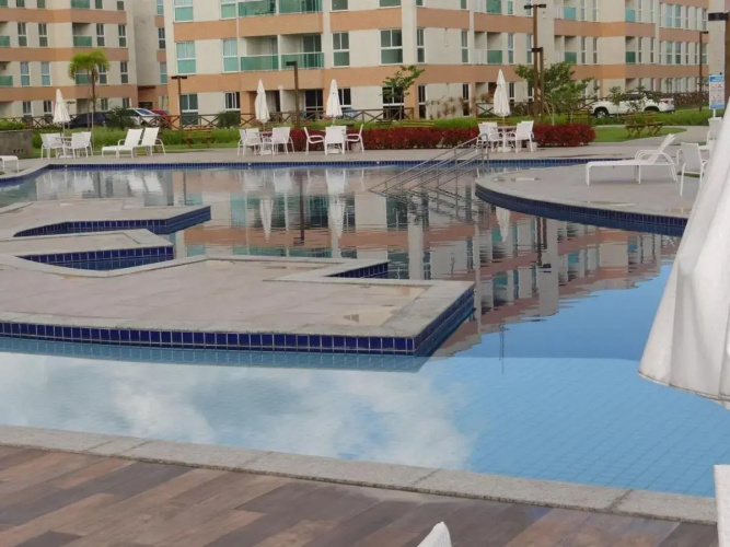 Flat de Luxo em Condomínio Clube