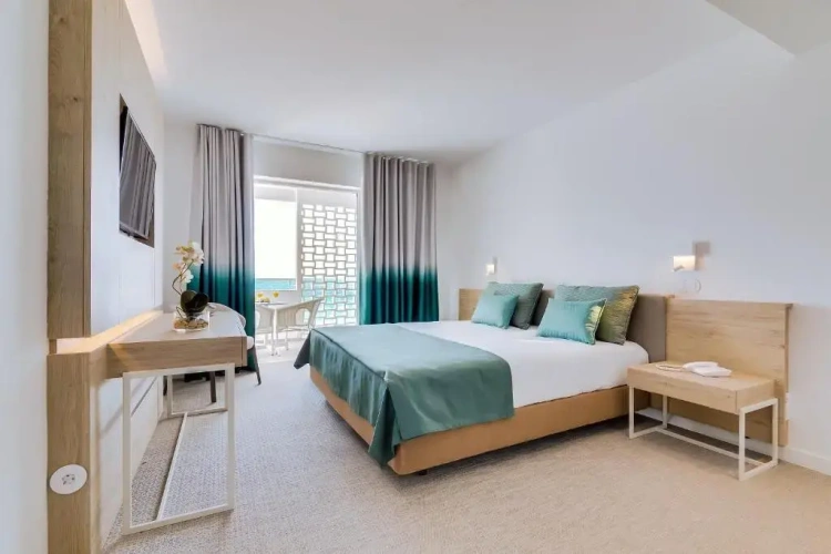 Standard Twin room with balcony and with sea view