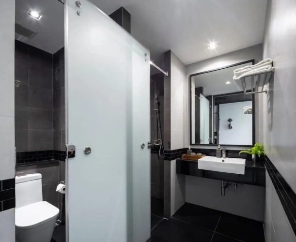 Deluxe Double room with balcony and with pool view