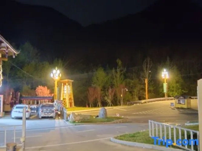 Outside