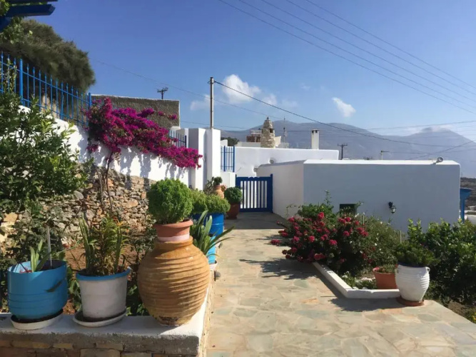 Cycladic houses in rural surrounding 3