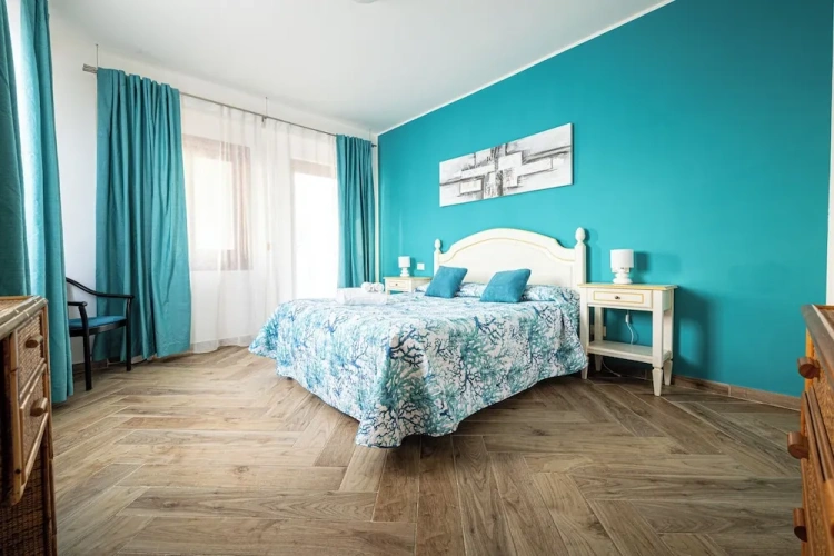 Deluxe Double room with balcony and with sea view