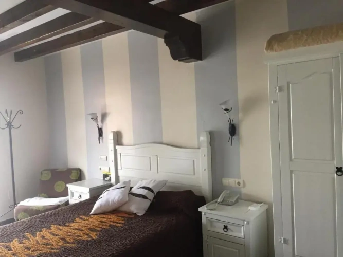 Twin room with view
