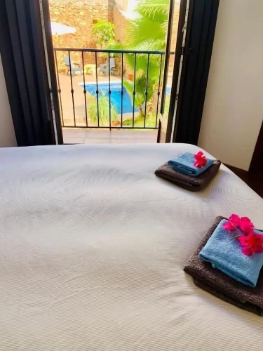 Standard Double room with balcony and with pool view