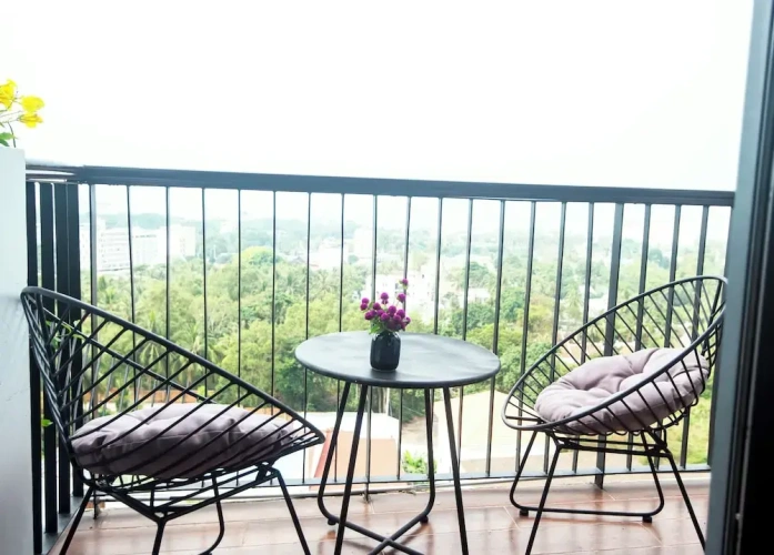 Deluxe Twin room with balcony and with ocean view