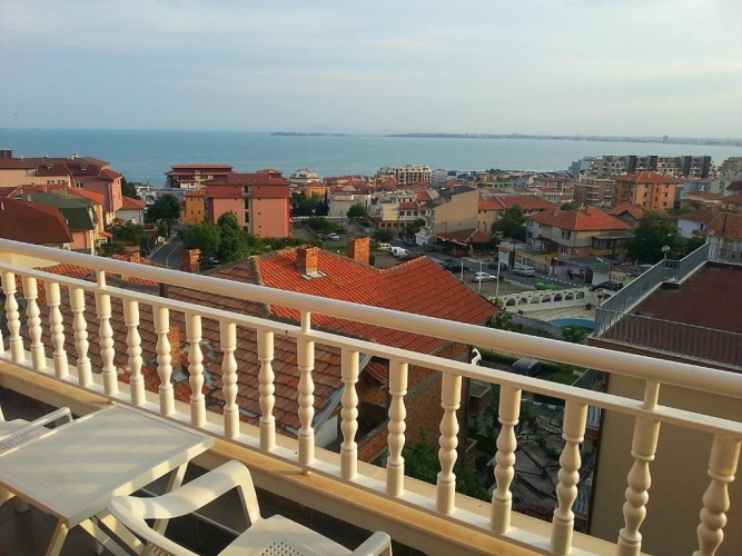 Standard Double room with balcony and with sea view