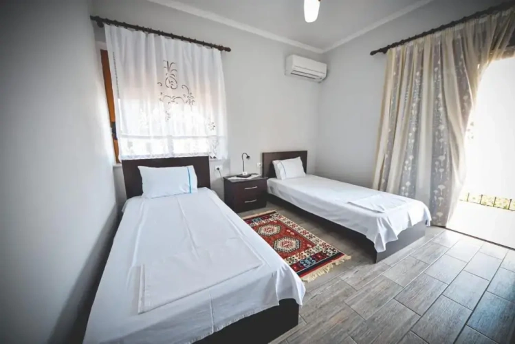 Superior Twin room with balcony and with city view