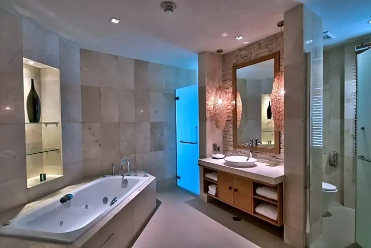 Deluxe Twin room with balcony and with bay view