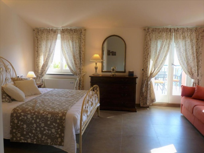 Standard Double room with balcony and with sea view