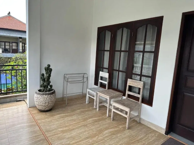 Standard Double room with balcony and with view