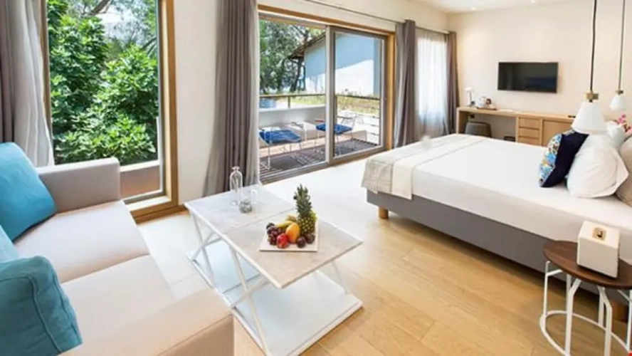 Standard Double room with balcony and with sea view